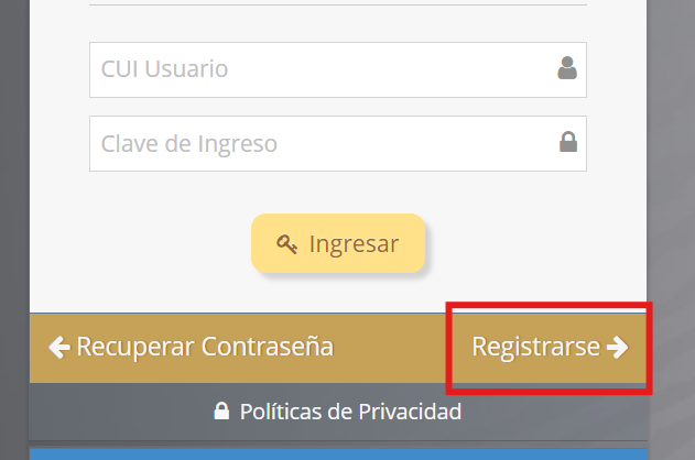 Botón registrar