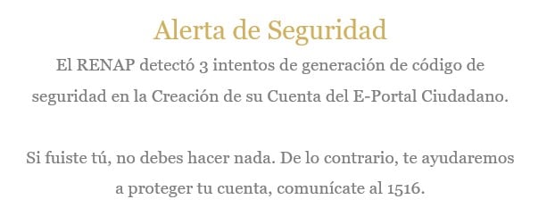 Alerta correo