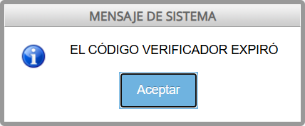 Opciones de envío de código