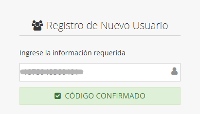 Confirmación