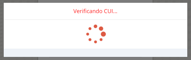 Verificación CUI